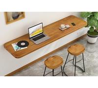 Bureau mural pliable pour économiser de l'espace 100 x 30 cm, table de salle à manger pour balcon, bureau, chambre à coucher - Solution d'étagère murale polyvalente et élégante