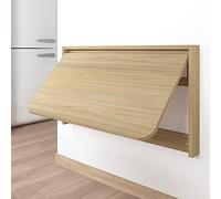 Bureau mural pliable pour économiser de l'espace - Idéal pour salle à manger, bureau, cuisine, bar, buanderie - Solutions polyvalentes et élégantes