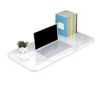 Bureau mural pliable pour économiser de l'espace - Table d'écriture compacte pour bureau à domicile - 40 x 49,8 cm - Station de travail murale réglable pour petits appartements