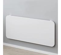 Bureau mural pliable pour économiser de l'espace - Table polyvalente pour maison, bureau, garage, cuisine, jardin - Finition blanche élégante - Parfait pour les petits espaces