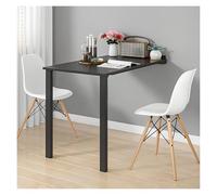 Bureau mural pliable pour ordinateur portable, peu encombrant, avec pieds de support pour espaces de vie compacts