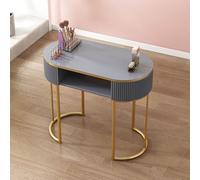 Bureau Nail Tech avec armoire de rangement - Station de travail de beauté en bois pour les artistes de manucure - Équipement professionnel pour salon et usage domestique