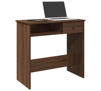 Bureau Noir 80x40x75 cm Aggloméré bureau d'ordinateur bureau debout vidaXL