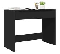 Bureau Noir CLOUD Table à écrire Pour 1 personne avec tiroir Noir 100x50x78 cm bois d'ingénierie BBB1143