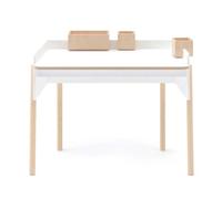 Bureau Oeuf Brooklyn blanc enfant réglable FSC