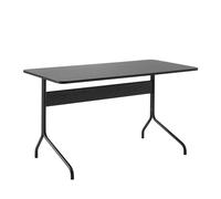 Bureau Pavilion AV16 structure noire black lacquered oak/WxHxD 130x74x65cm