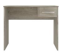 Bureau petit tiroir chene - Mélaminé chene - 90 x 50 x 74 cm Marron G