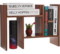 Bureau Petite bibliothèque Stockage en rack Tableau Affichage Support d'étagère Bibliothèque simple Accueil Bureau Meubles de chambre - Blanc