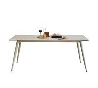 Bureau pliable en planche de roche pour PC, table de bureau moderne minimaliste pour la maison, petit bureau de luxe minimaliste (140 cm)