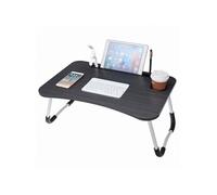 Herzberg Bureau Pliable avec Porte-Gobelet HG04173, Support de Tablette