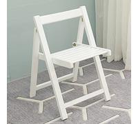 Bureau pliable mural et table de salle à manger - Table de cuisine et de salon pliable avec support mural robuste et 2 chaises pliantes (ensemble blanc)