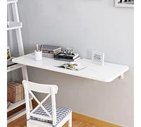 Bureau pliable mural pour économiser de l'espace - 90 x 40 x 2,5 cm - Idéal pour la maison, le bureau, le restaurant et les petits espaces