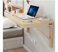 Bureau pliable mural, table de salle à manger, table d'écriture et de maquillage gain de place, en bois, 60 x 40 cm