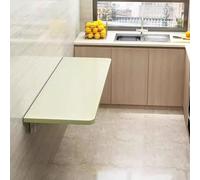 Bureau pliable mural - Table flottante peu encombrante pour bureau à domicile, idéale pour les petits espaces, les études et le travail, design durable