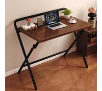 Bureau pliable pour petits espaces, table d'ordinateur, station de travail d'écriture pour bureau à domicile, bureau d'étude pliable multifonction, pas de montage nécessaire