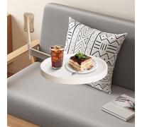 Bureau pliant - Mont Table ronde suspendue | Tables rondes pliantes murales, 180 ° Rotary Rotary Round Round Cafe Table bas basse pour les cuisines à la maison Pliée pour les petits espaces salon