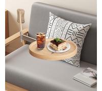 Bureau pliant - Mont Table ronde suspendue | Tables rondes pliantes murales, 180 ° Rotary Rotary Round Round Cafe Table bas basse pour les cuisines à la maison Pliée pour les petits espaces salon