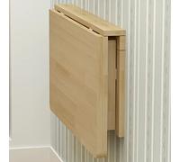 Bureau Pliant, Table Murale Rabattable, Bureau Mural, Table Pliante Bois, Table De Salle À Manger, Petit Bureau Flottant Peu Encombrant.Table Suspendue Compacte Pour Étude, Chambre Ou Balcon. ( Size :