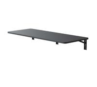 Bureau Pliant Table Pliante 100 x 40 cm max. 50 kg Noir