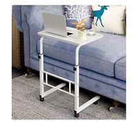 Bureau portable réglable, table de chevet mobile, table de chevet mobile, table de lit de jours, multifonction, portable et robuste, ne prend pas de place, pour la maison, le bureau, le salon, la
