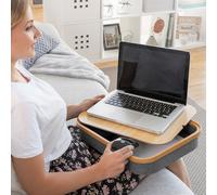 Bureau Portatif avec Plateau de Rangement Larage InnovaGoods