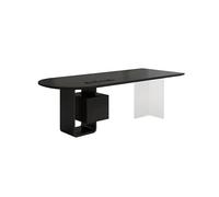 Bureau pour chambre à coucher, petit directeur général, établi en bois massif, table de consultation simple en beauté médicale, convient pour les affaires et la maison (160 x 80 x 75 cm)