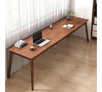 Bureau pour deux personnes, double poste de travail pour espaces de bureau partagés, grand bureau collaboratif pour un travail d'équipe efficace, design du milieu du siècle