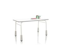 Bureau pour enfants KID GRO T 120x60 cm réglable en hauteur gris clair