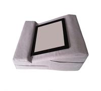 Bureau pour ordinateur portable avec coussin - Table réglable avec rangement, bureau portable en mousse à mémoire de forme pour adultes et étudiants, support pour ordinateur portable pour lit, bureau