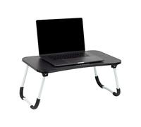 Bureau pour ordinateur portable Mind Reader, plateau de lit, pieds pliables, table de canap portable en MDF, 59,7 cm (L) x 35,9 cm (l) x 26,7 cm