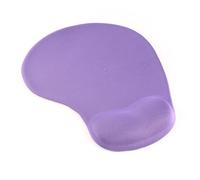 Bureau pour PC Tapis de souris en gel avec repose-poignet en silicone violet