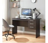 Bureau Ragunda 120 x 59 x 75 cm effet bois foncé