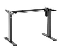 Bureau électrique Ergo Office, noir, 1 moteur, hauteur réglable, max. 1160 mm, poids max. 80 kg, ER-443 noir