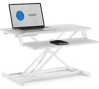 Bureau - rehausse bureau Sense7 Bureau CONVERTISSEUR DE BUREAU BLANC