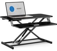 Bureau - rehausse bureau Sense7 Bureau CONVERTISSEUR DE BUREAU NOIR