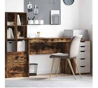 Bureau - rehausse bureau Vidaxl Bureau Chêne fumé 100 x 40 x 76 cm