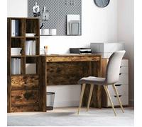 Bureau - rehausse bureau Vidaxl Bureau Chêne fumé 90 x 50 x 76 cm