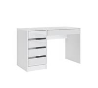 Bureau Sherry, 55x120cm avec tiroirs, Blanc, Vicco 36007