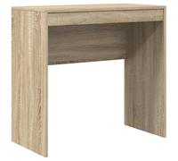 Bureau Sonoma Chêne 80x40x76 cm Bois d'Ingénierie | Plateau pour ordinateur portable, design scandinave, montage facile, entretien chiffon humide, usage quotidien