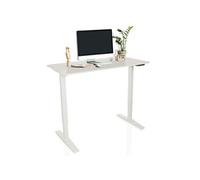 STAND BASIC | 120x60 - Bureau réglable en hauteur électriquement Blanc