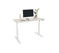 Bureau STAND PRO 140 x 70 réglable en hauteur électriquement blanc hjh OFFICE Blanc G