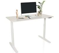 Bureau STAND PRO 140 x 70 réglable en hauteur électriquement blanc hjh OFFICE Blanc G