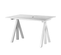Bureau String Works blanc 120x78cm LxWxH 120x78x71.5cm