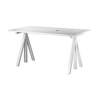 Bureau String Works blanc 140x78cm LxWxH 140x78x71.5cm