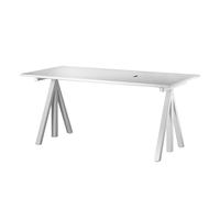 Bureau String Works blanc 160x78cm LxWxH 160x78x71.5cm