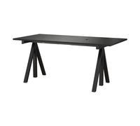 Bureau String Works noir 160x78cm LxWxH 160x78x71.5cm