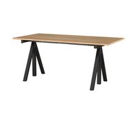 Bureau String Works réglable en hauteur chêne 160x78cm LxWxH 160x78x71.5-118,5cm