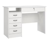 Bureau Student - Panneaux de particules - Blanc - L 109,3 x P 48,5 x H 75,6 cm gris G