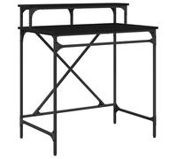 vidaXL Bureau Chêne Noir 80 x 50 x 90 cm Bois d'ingénierie