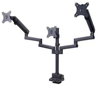 Bureau Support Triple Moniteur Bras, Jusque 68.6cm - 3MP2AG-MONITOR-ARM STARTECH